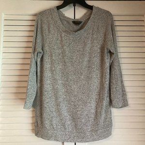 Cozy grey lightweight sweater